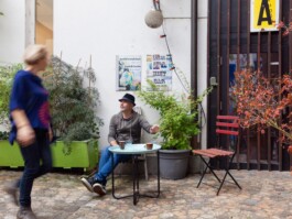Tuch und Laube
